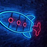 Rakete - Neon LED Classic