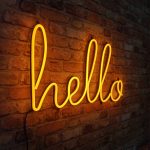 Hello - Neon LED Classic
