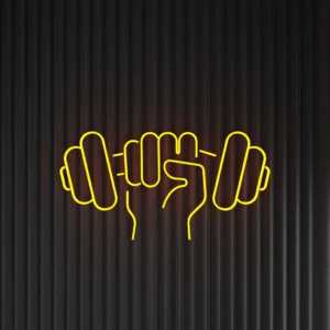 Dumbbells - Neon LED Classic