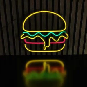 Burger - Neon LED Classic